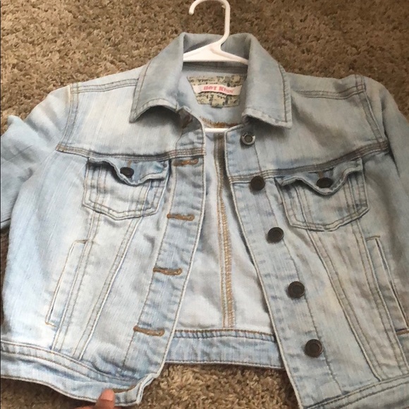 hot kiss jean jacket